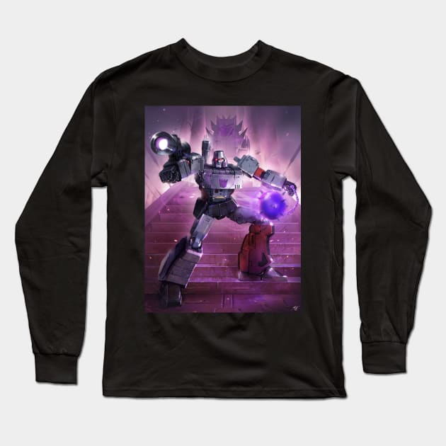 Megatron Long Sleeve T-Shirt by SW